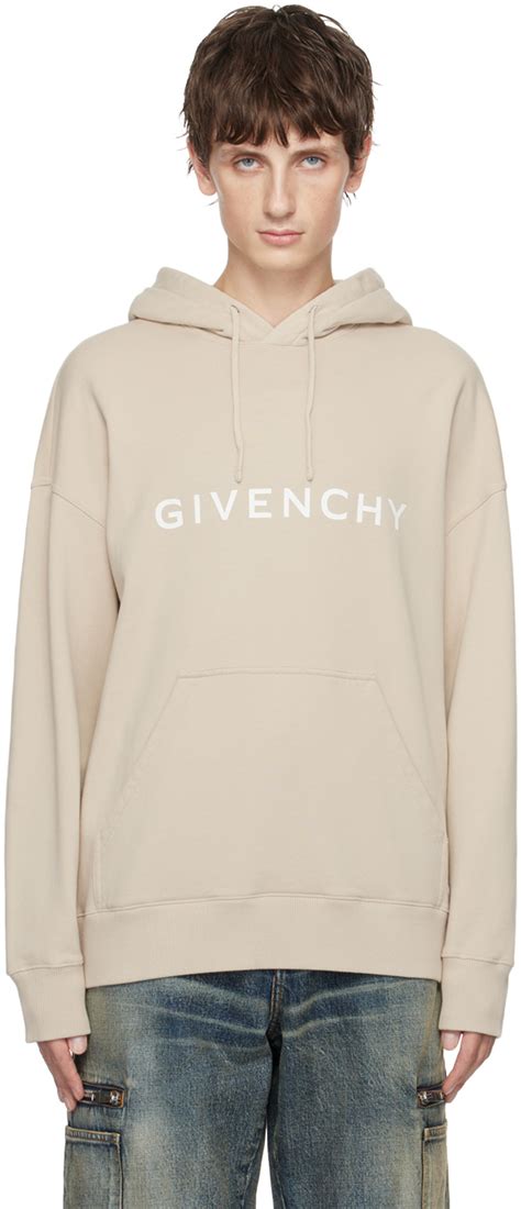 givenchy beige hoodie|givenchy hoodie men's sale.